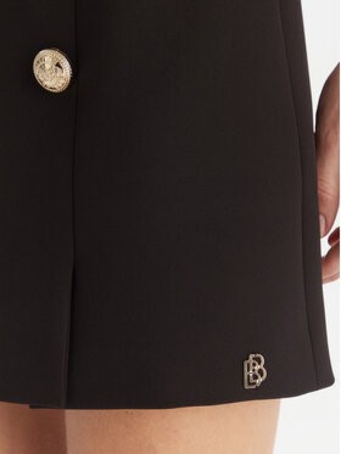 Babylon Spódnica mini S00612 Czarny Regular Fit