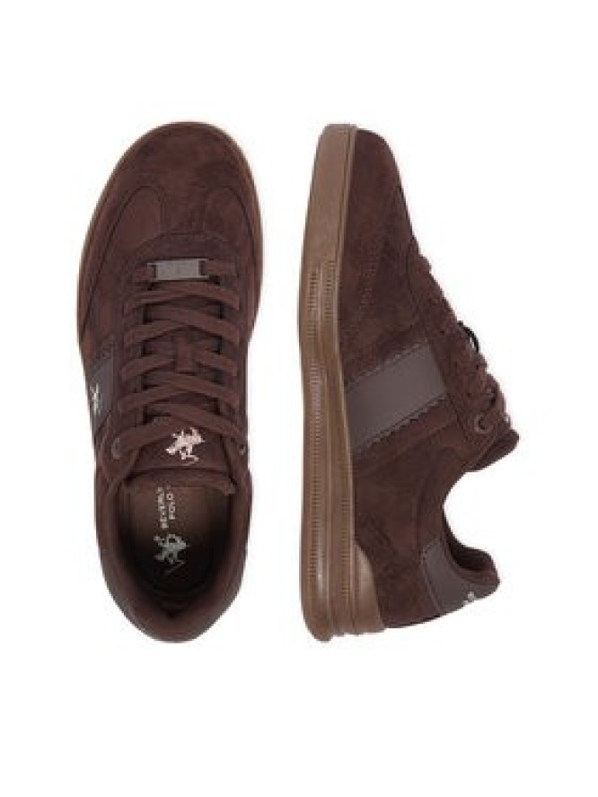 Beverly Hills Polo Club Sneakersy CEO-A1419104A Brązowy ciemny