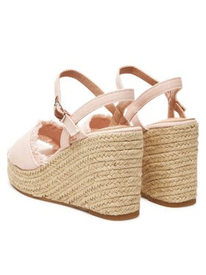 DeeZee Espadryle E0822-4A Różowy