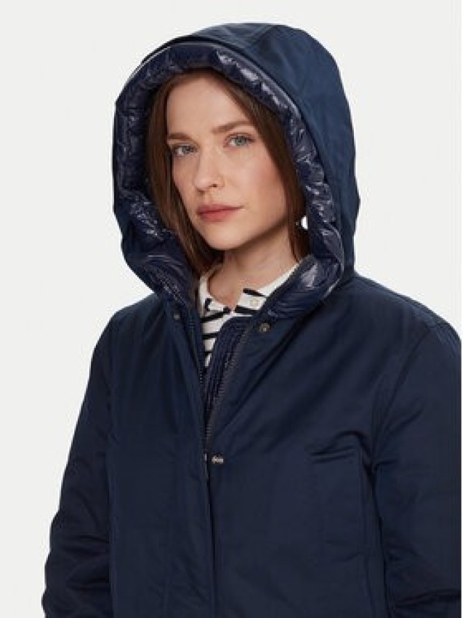 Tommy Hilfiger Parka WW0WW46533 Granatowy Relaxed Fit