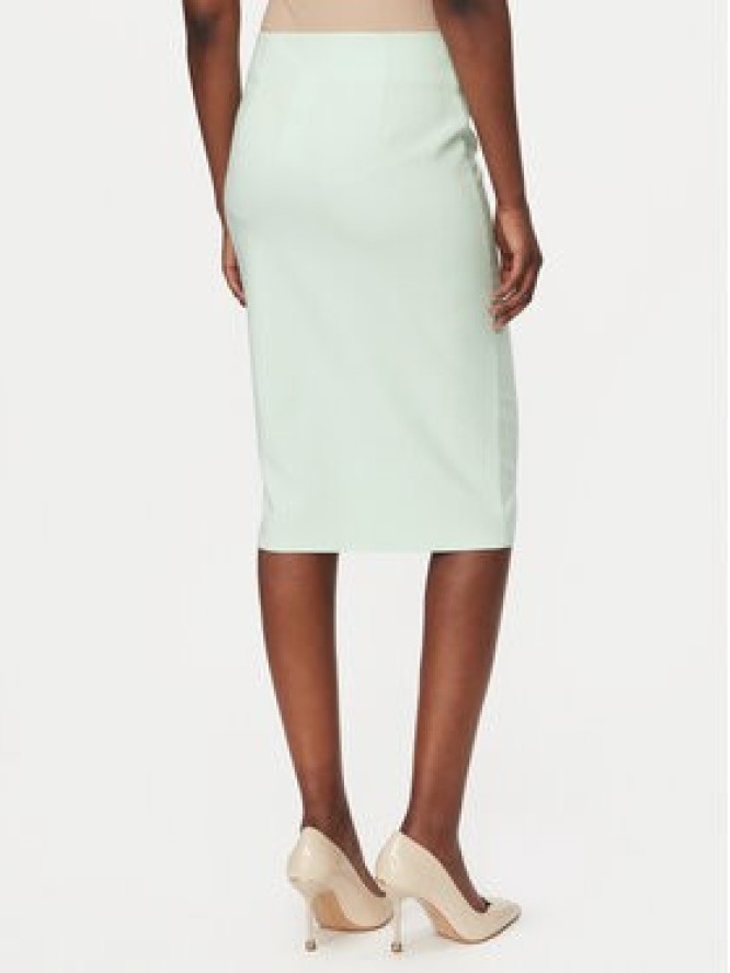 Rinascimento Spódnica ołówkowa CFC0127985003 Zielony Slim Fit
