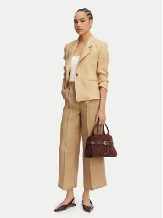 Marella Marynarka Cardato 2613041092 Beżowy Regular Fit