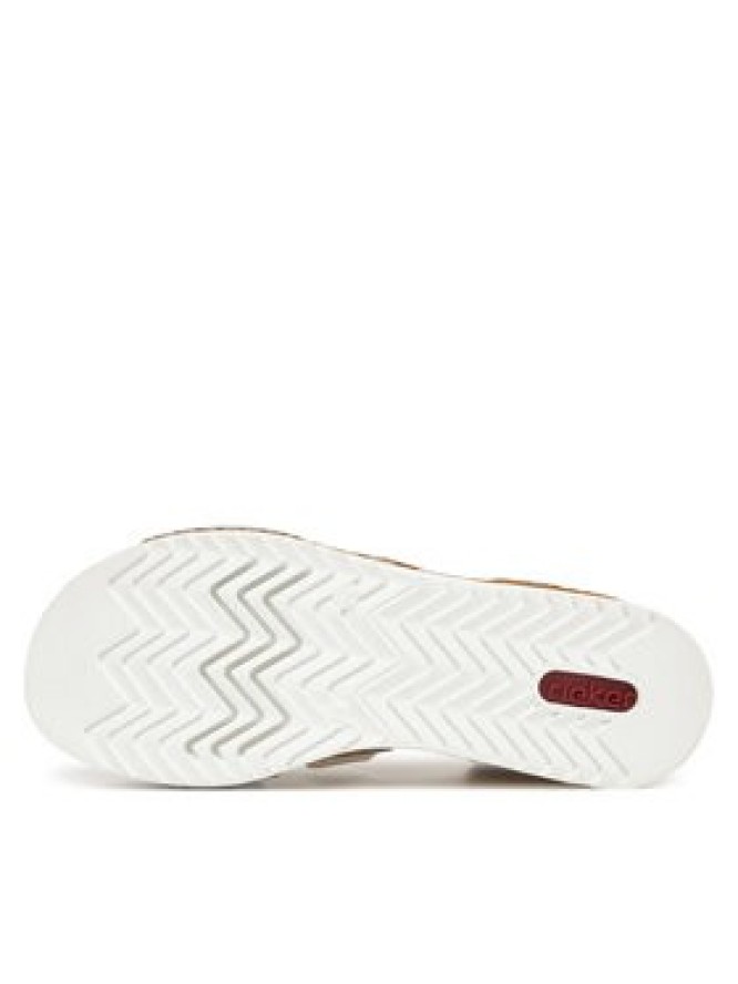 Rieker Sandały 679L4-80 Biały