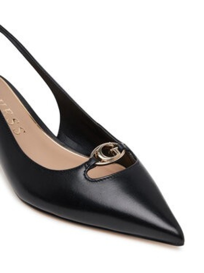 Guess Czółenka FLTJES LEA05 Czarny