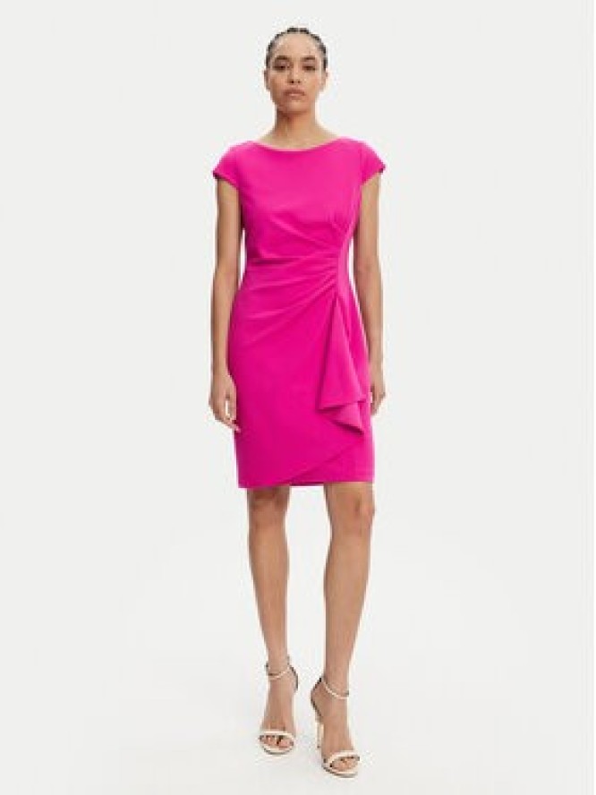 DKNY Sukienka koktajlowa DD5AC20B Różowy Slim Fit