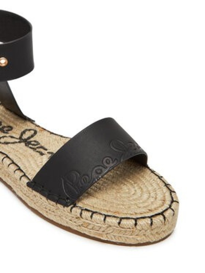 Pepe Jeans Espadryle PLS90681 Czarny