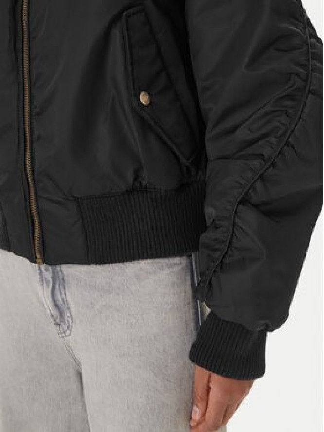 HUGO Kurtka bomber Ferida-2 50550687 Czarny Relaxed Fit