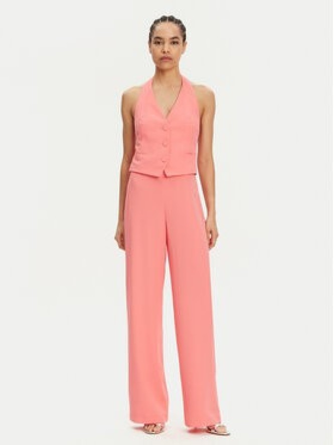 Patrizia Pepe Spodnie materiałowe 2P1602 A411 Koralowy Regular Fit