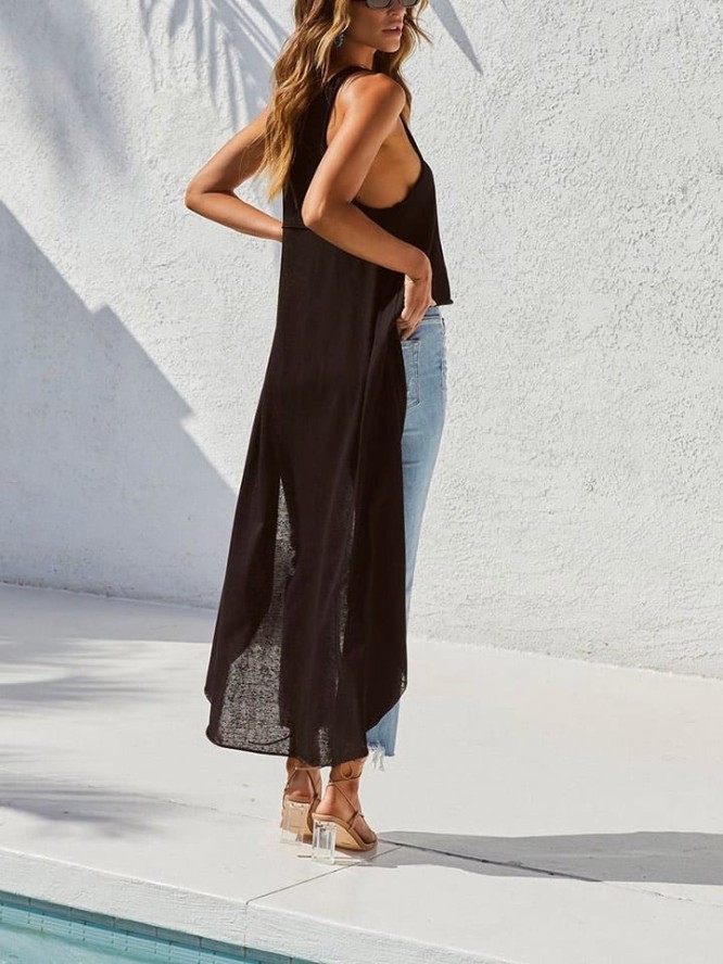 Milan Kiss Tunika w kolorze czarnym rozmiar: L