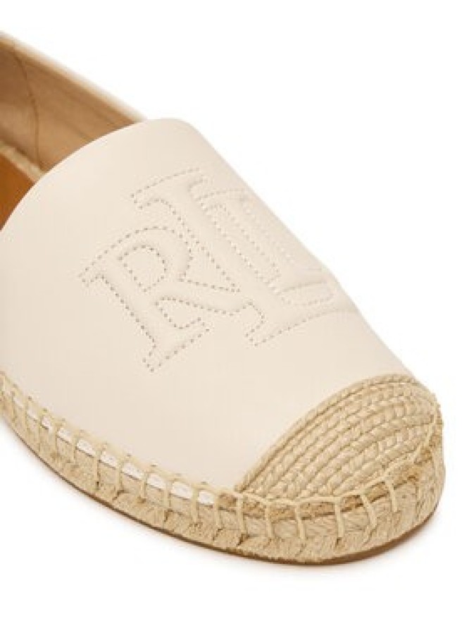 LAUREN RALPH LAUREN Espadryle Cameryn 802P04415004 Biały