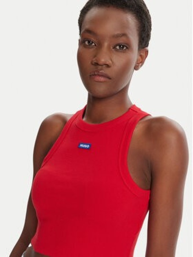 HUGO Top Baby 50511450 Bordowy Slim Fit