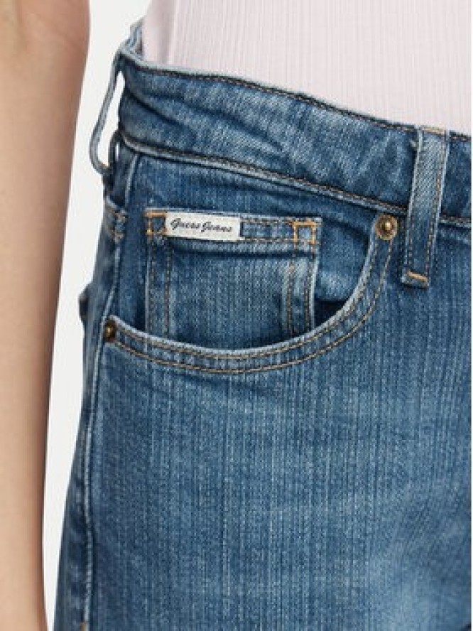 Guess Jeans Jeansy W6YA98 D1149 Niebieski Straight Leg