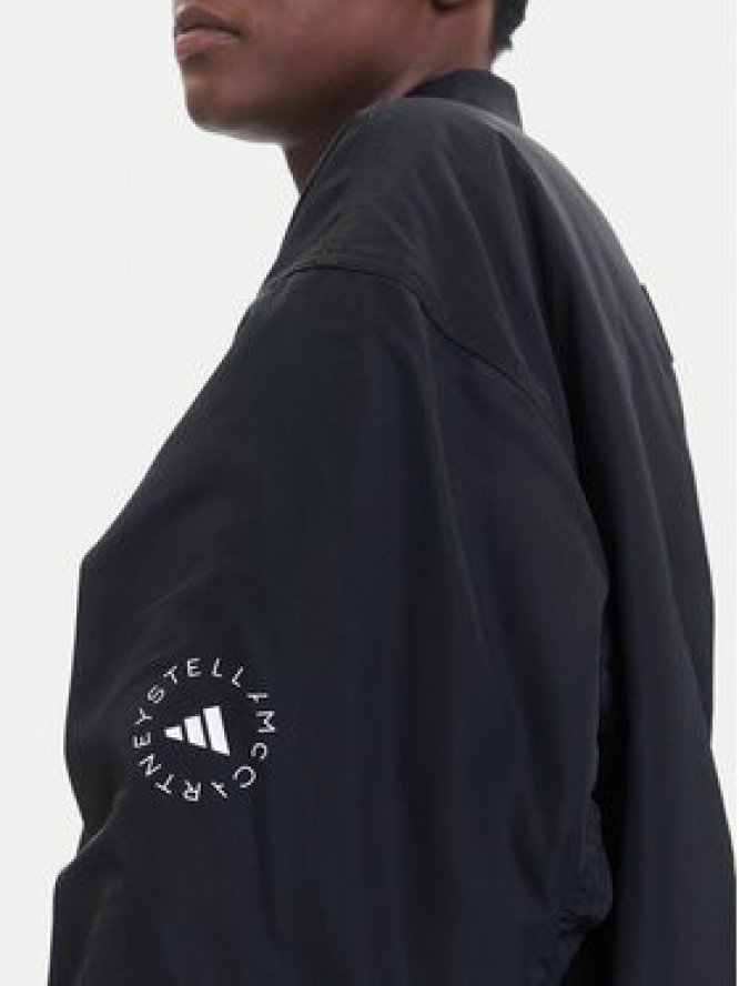 adidas by Stella McCartney Kurtka bomber True Nature JF8466 Czarny Oversize
