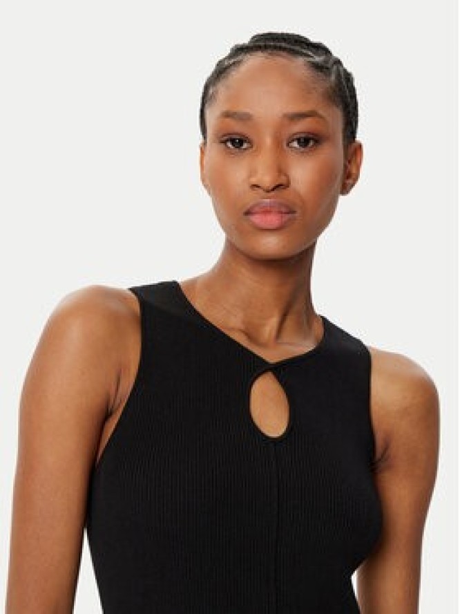 DKNY Sukienka codzienna P4EUBP76 Czarny Regular Fit