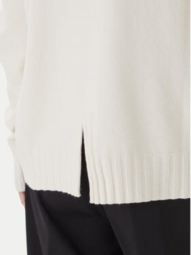 Kontatto Sweter 3M0808C Kremowy Relaxed Fit