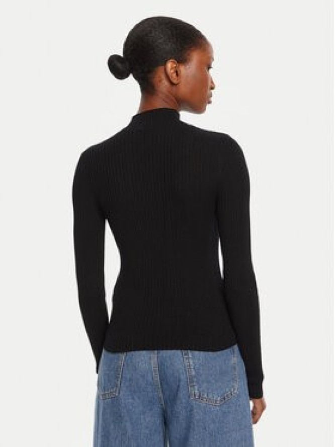 HUGO Sweter Sarmie_B 50522578 Czarny Slim Fit