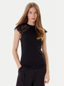 Morgan Bluzka 252-DODO Czarny Slim Fit