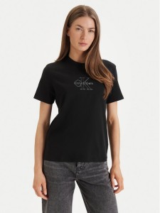 Calvin Klein Jeans T-Shirt LV047F831G Czarny Regular Fit