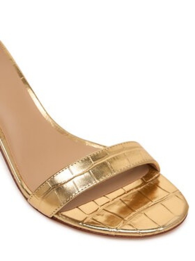 LAUREN RALPH LAUREN Sandały Allie 802P04400001 Złoty