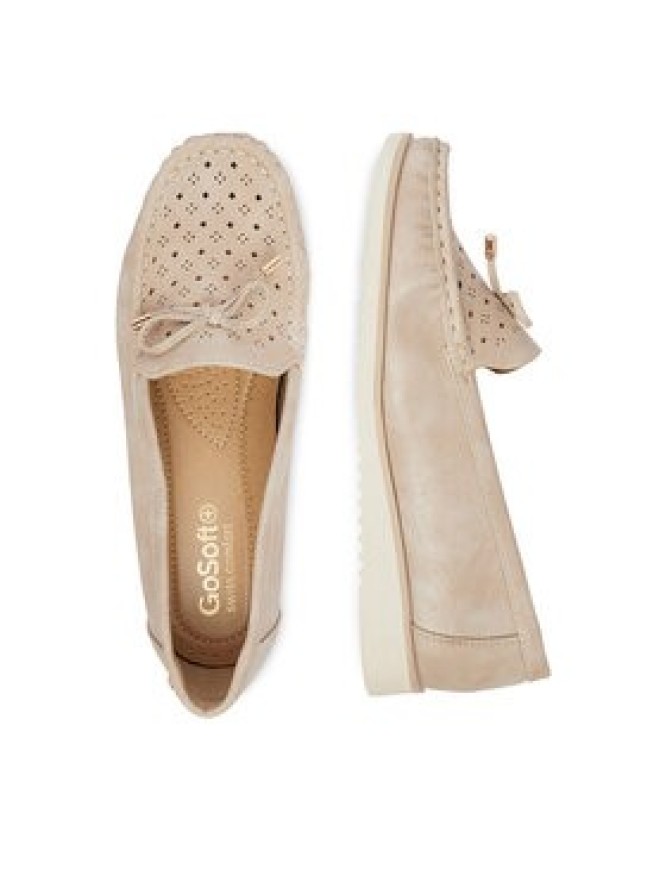 Go Soft Mokasyny CEO-MADDY WSS20690-01 Beżowy