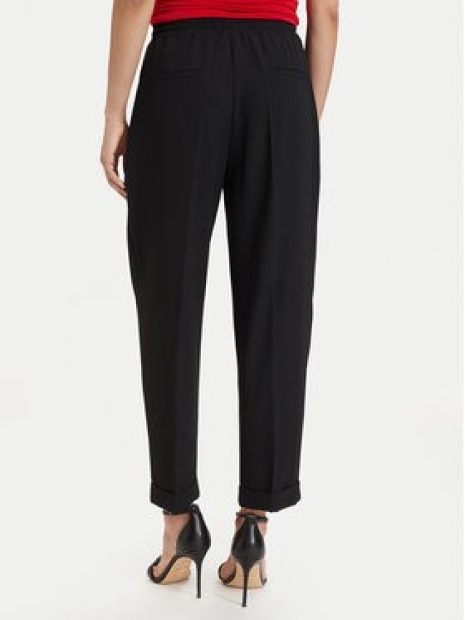 ACCESS FASHION Spodnie materiałowe 63-5101-183 Czarny Regular Fit