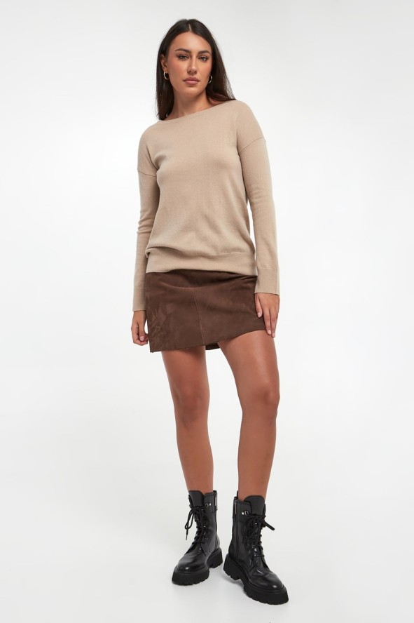 Sweter damski wełniany z kaszmirem Nebula MM