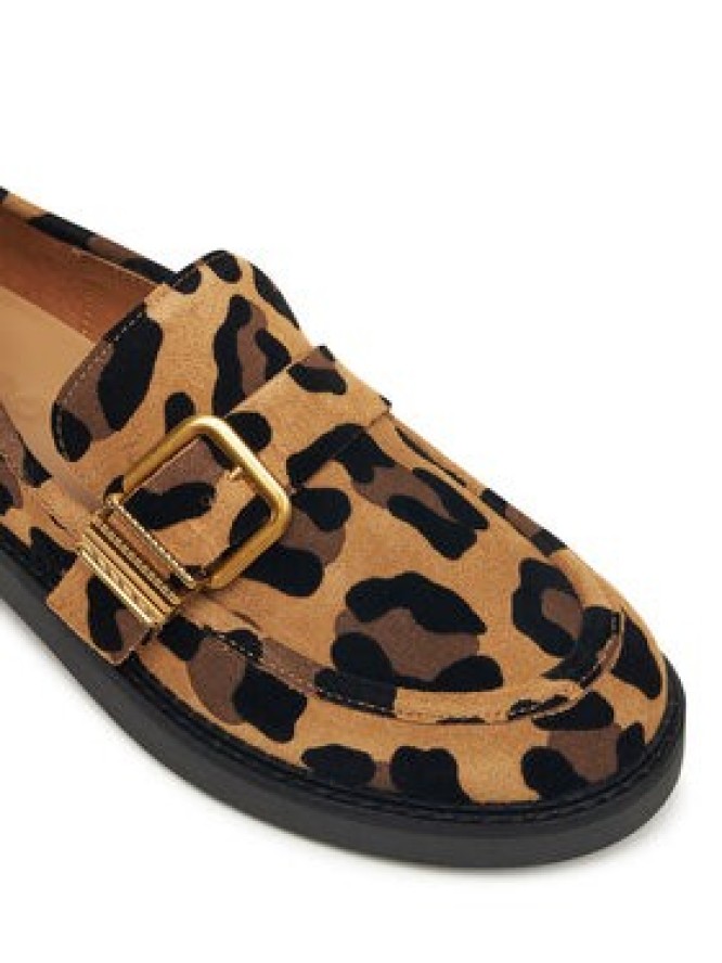 Aldo Półbuty Kayla 14115056 Brązowy