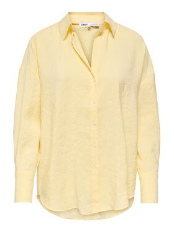 ONLY Koszula Zazima 15272523 Écru Regular Fit