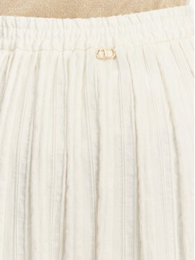 TWINSET Spódnica trapezowa 251TT2143 Écru Loose Fit