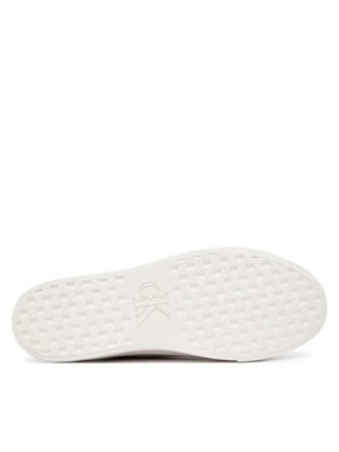 Calvin Klein Sneakersy Vulc Flatf Laceup Suede HW0HW03088 Beżowy