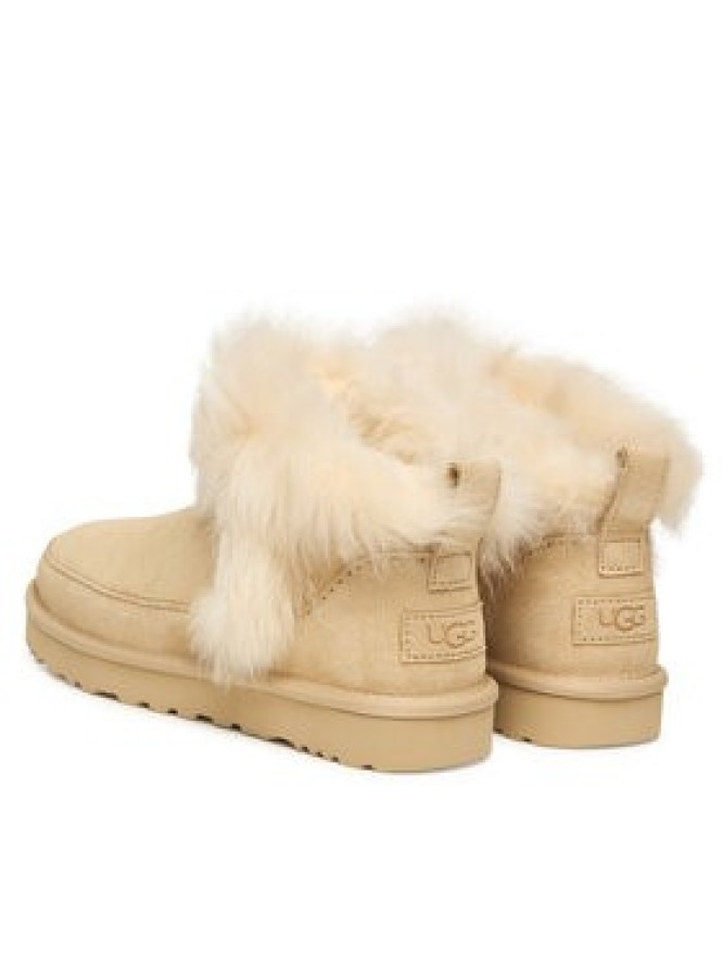 Ugg Śniegowce W Classic Ultra Mini Chalet 1173832 Beżowy