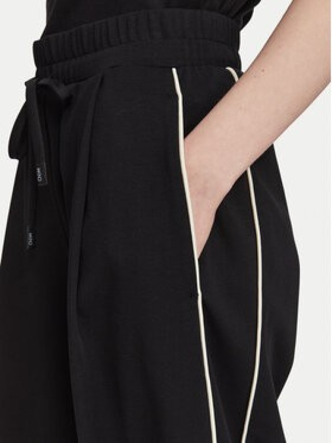 Weekend Max Mara Spodnie dresowe Godezia 2625786021 Czarny Relaxed Fit