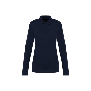 Damska koszulka polo z długim rękawem z suprimy Kariban Premium