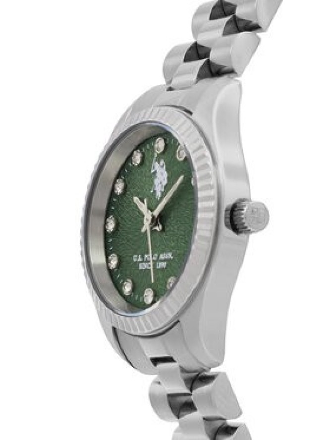 U.S. Polo Assn. Zegarek Grace USP8497GR Srebrny
