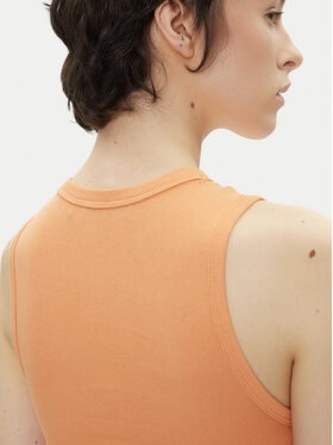 Pepe Jeans Top Viv PL506032 Pomarańczowy Slim Fit