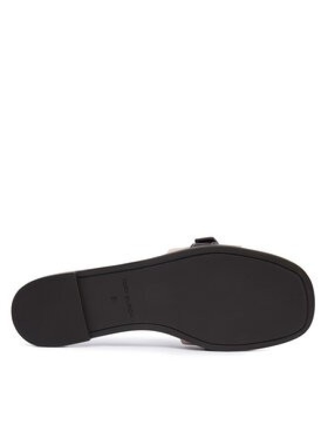 Tory Burch Klapki Romy Slide 183307 Brązowy