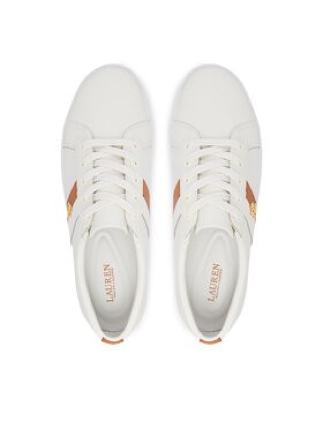 LAUREN RALPH LAUREN Sneakersy 802925365011 Biały