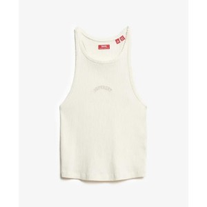 Tank top z plecami typu racer i logiem dla kobiet Superdry Essential