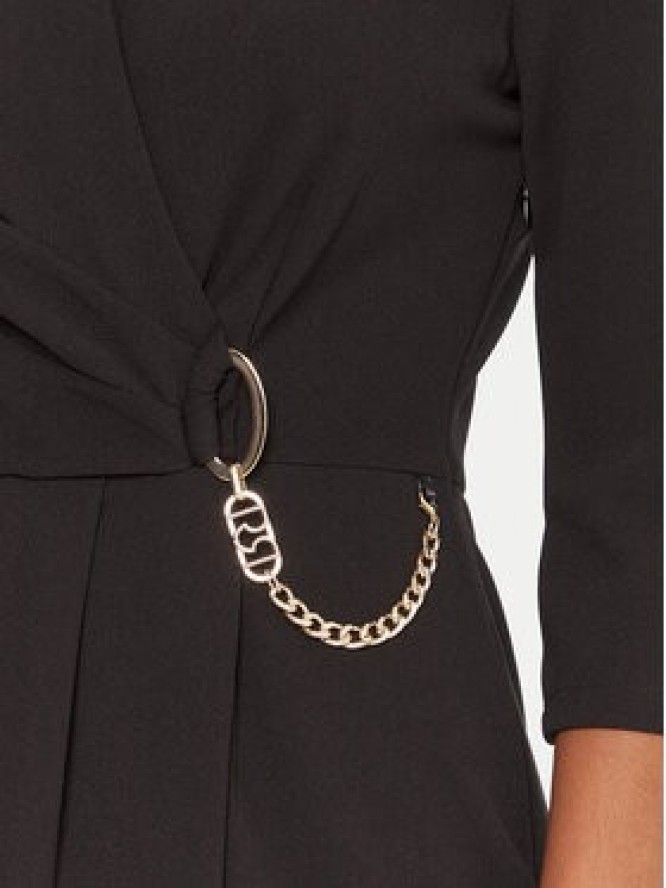 Rinascimento Sukienka koktajlowa CFC0020071002 Czarny Regular Fit