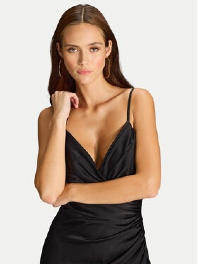 Hey Kyla Sukienka wieczorowa 5AI075HK Czarny Slim Fit