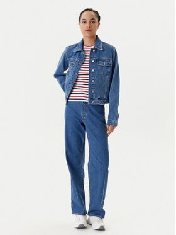 Tommy Jeans Kurtka jeansowa Classic DW0DW21414 Niebieski Regular Fit