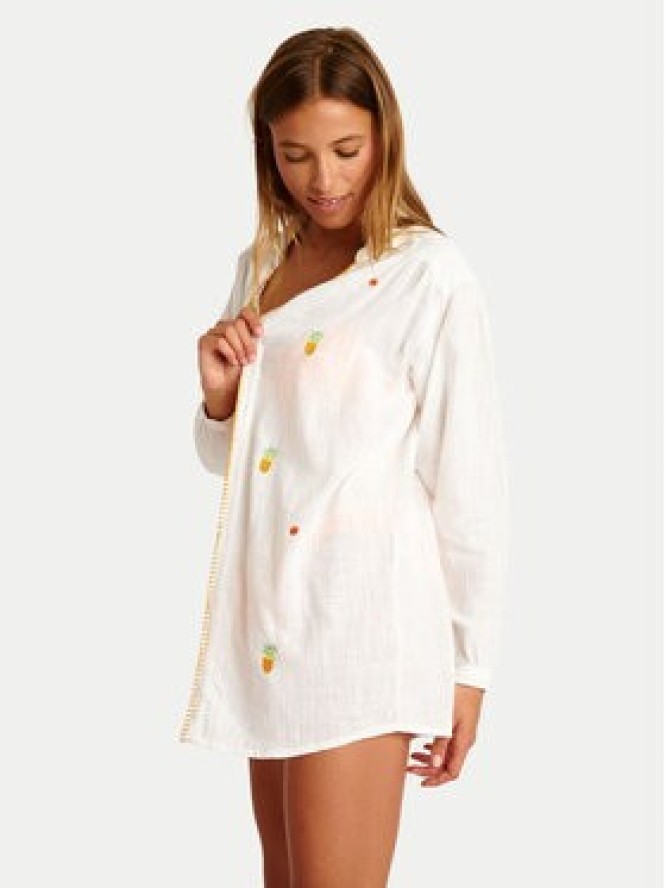 Banana Moon Koszula Mika Yesenia LTL10 Biały Regular Fit