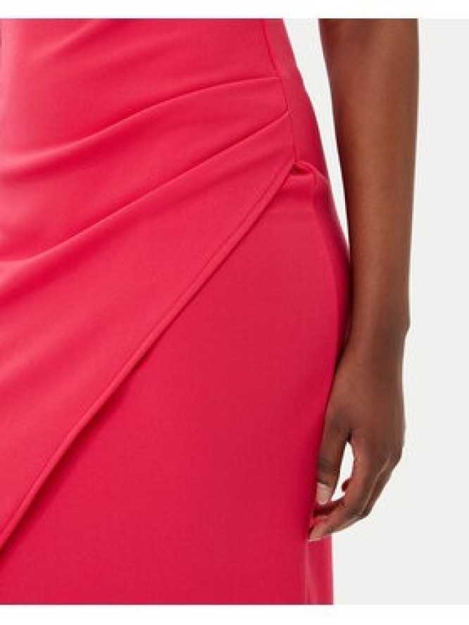 Rinascimento Sukienka koktajlowa CFC0019898002 Różowy Regular Fit