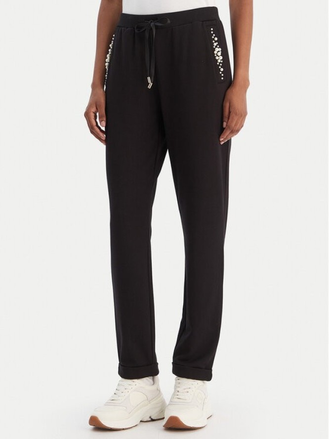 Liu Jo Sport Spodnie dresowe TF5155 FS576 Czarny Regular Fit