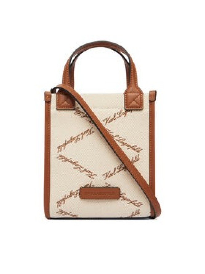 KARL LAGERFELD Torebka Ville B2W30278 Beżowy