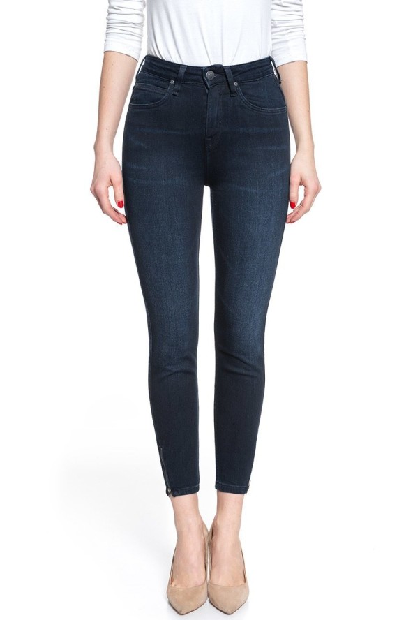 SPODNIE DAMSKIE LEE Scarlett High Zip MULBERRY L31BFGIT 112107014