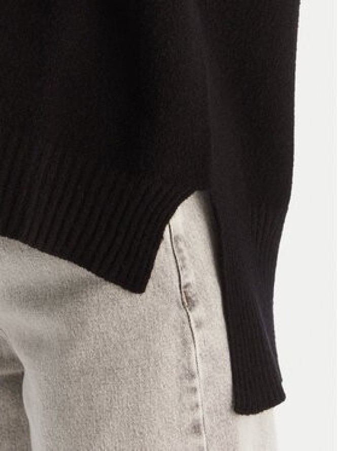 Kontatto Sweter 3M0842C Czarny Relaxed Fit
