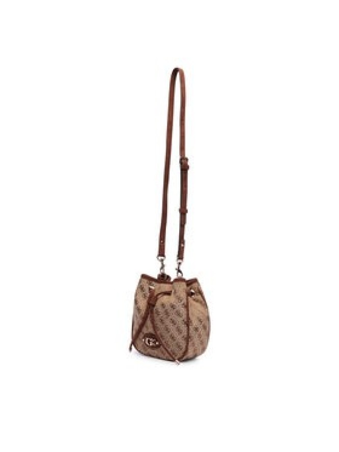Guess Torebka Samantha Mini HWJG23 13770 Brązowy