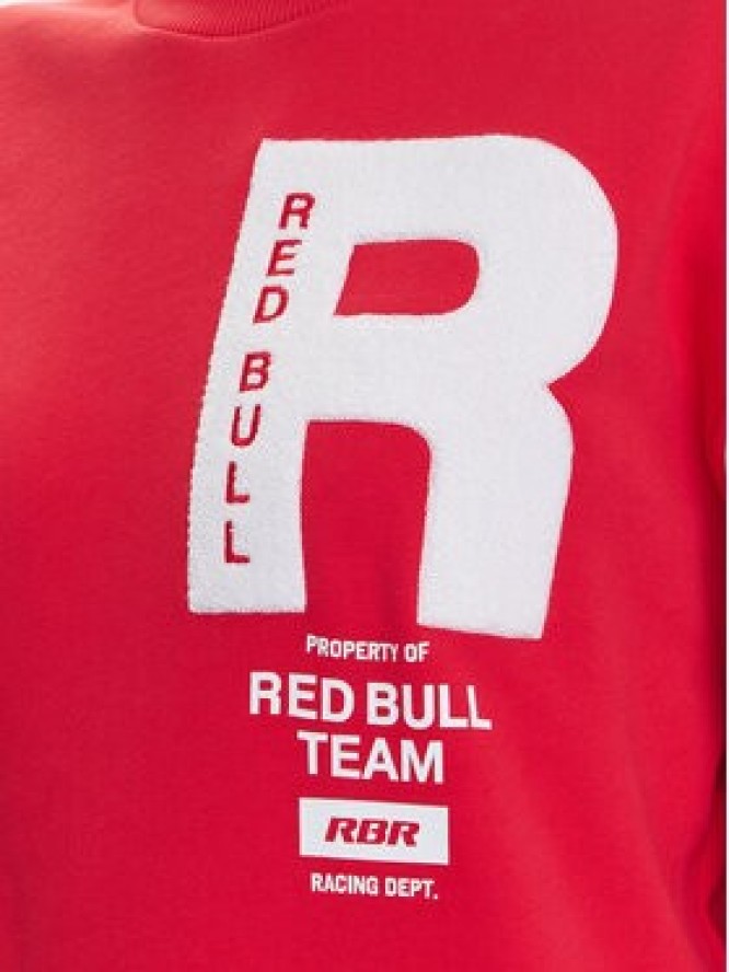 Pepe Jeans Bluza Red Bull Racing Panel Team RL580010 Czerwony Relaxed Fit