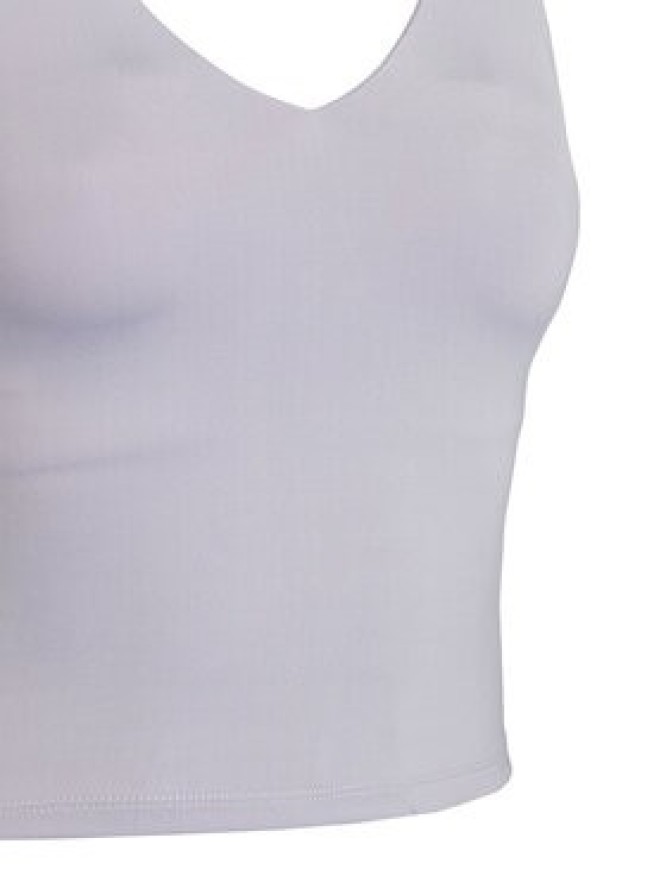 Girlfriend Collective Top Zoe 1024 Fioletowy Slim Fit